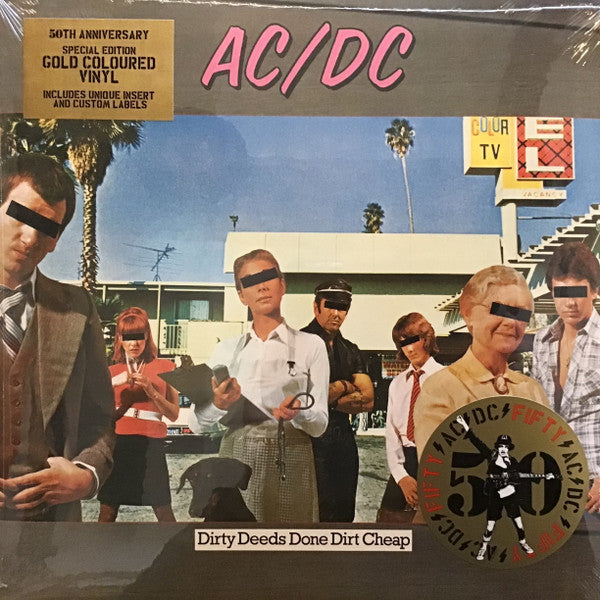 AC/DC - Dirty Deeds 50th Gold