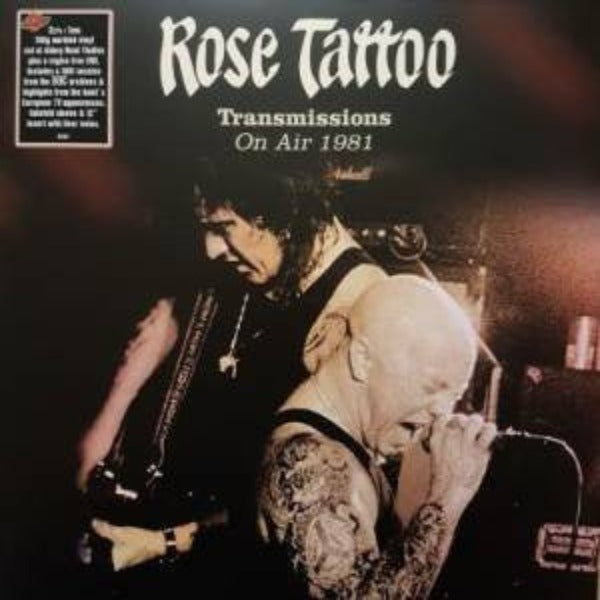 Rose Tattoo - Transmissions on Air 1981 - 2LP / DVD