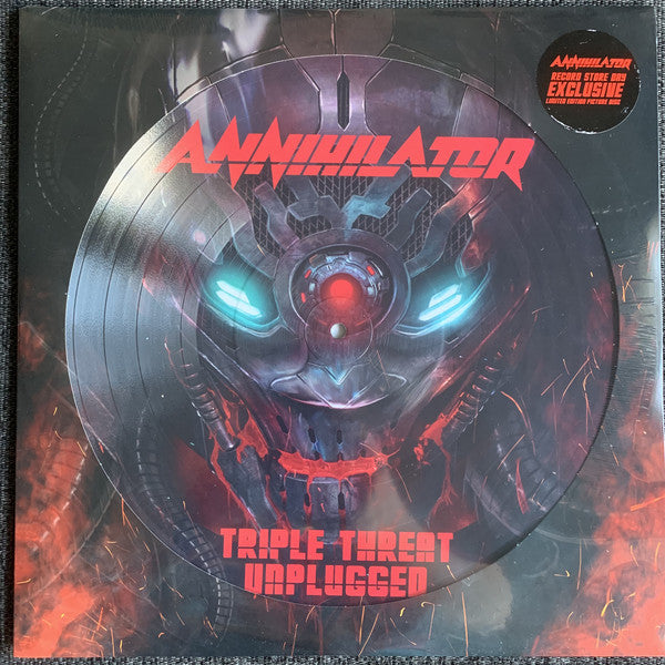 Annihilator - Triple Threat Unplugged Pic Disc RSD