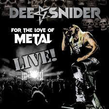 Dee Snider - For the Love of Metal - Live 2LP/DVD