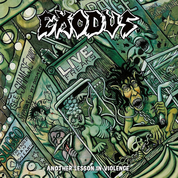 Exodus - another lesson in violence (numbered yellow & black marbled vinyl)